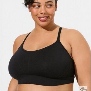 Torrid Unlined Seamless Racerback Bralette Size: 2